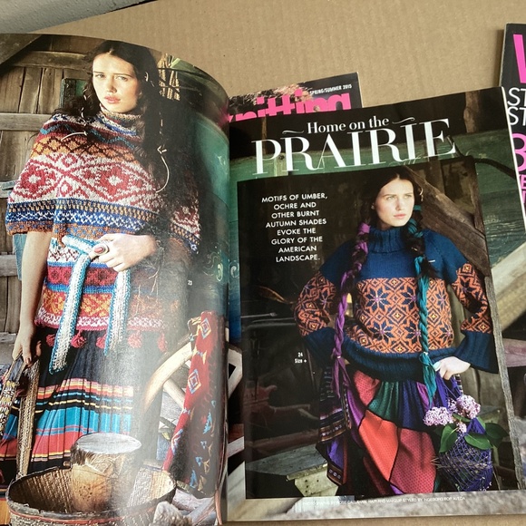 VOGUE Knitting International Magazines Lot of 3 Winter ‘14 Fall ‘10 Summer ‘15 - Picture 8 of 16